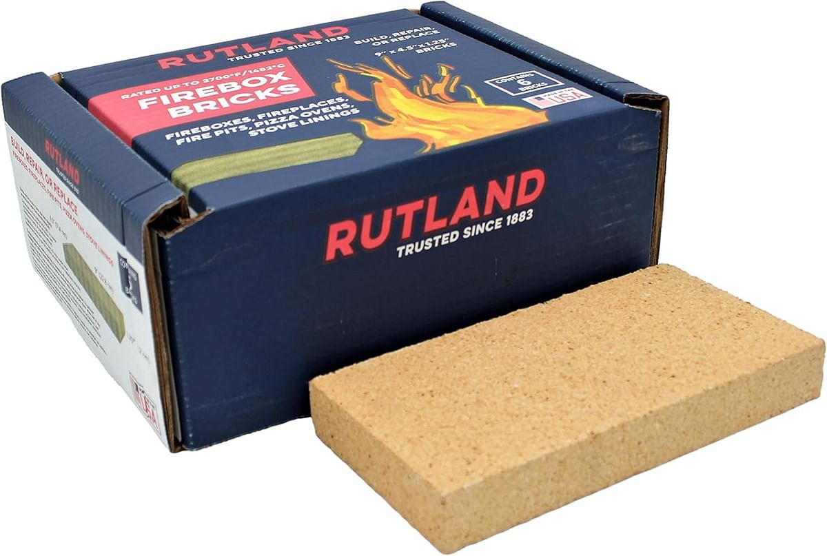 Rutland Products Fire Brick 6 count Pack of 1