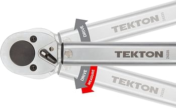 Tekton 1/2 Inch Drive Click Torque Wrench (10-150 Ft.-Lb.) | 24335