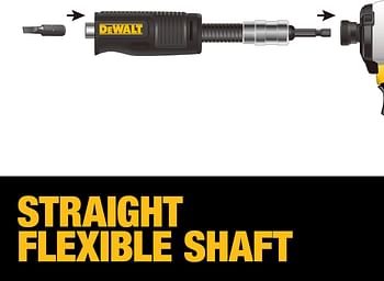 Dewalt Right Angle Drill Adaptor Flextorq 4-In-1 System Compact Straight Flexible Shaft 12-Inch Dwamrasetft