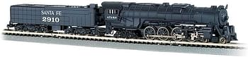 Bachmann Trains - Empire Builder Ready To Run 68 Piece Electric Train Set - N Scale