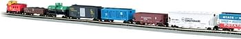 Bachmann Trains - Empire Builder Ready To Run 68 Piece Electric Train Set - N Scale