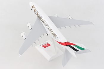 Daron SkyMarks Emirates A380 1/200 w/Gear 50th Anniversary (SKR1034)