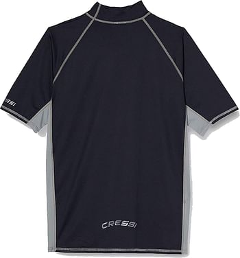 Cressi Men's Rash Guard Short Sleeves Made of Elastic Fabric for Adults UV Protection (UPF) 50+