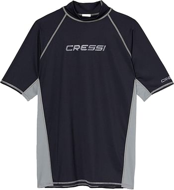 Cressi Men's Rash Guard Short Sleeves Made of Elastic Fabric for Adults UV Protection (UPF) 50+