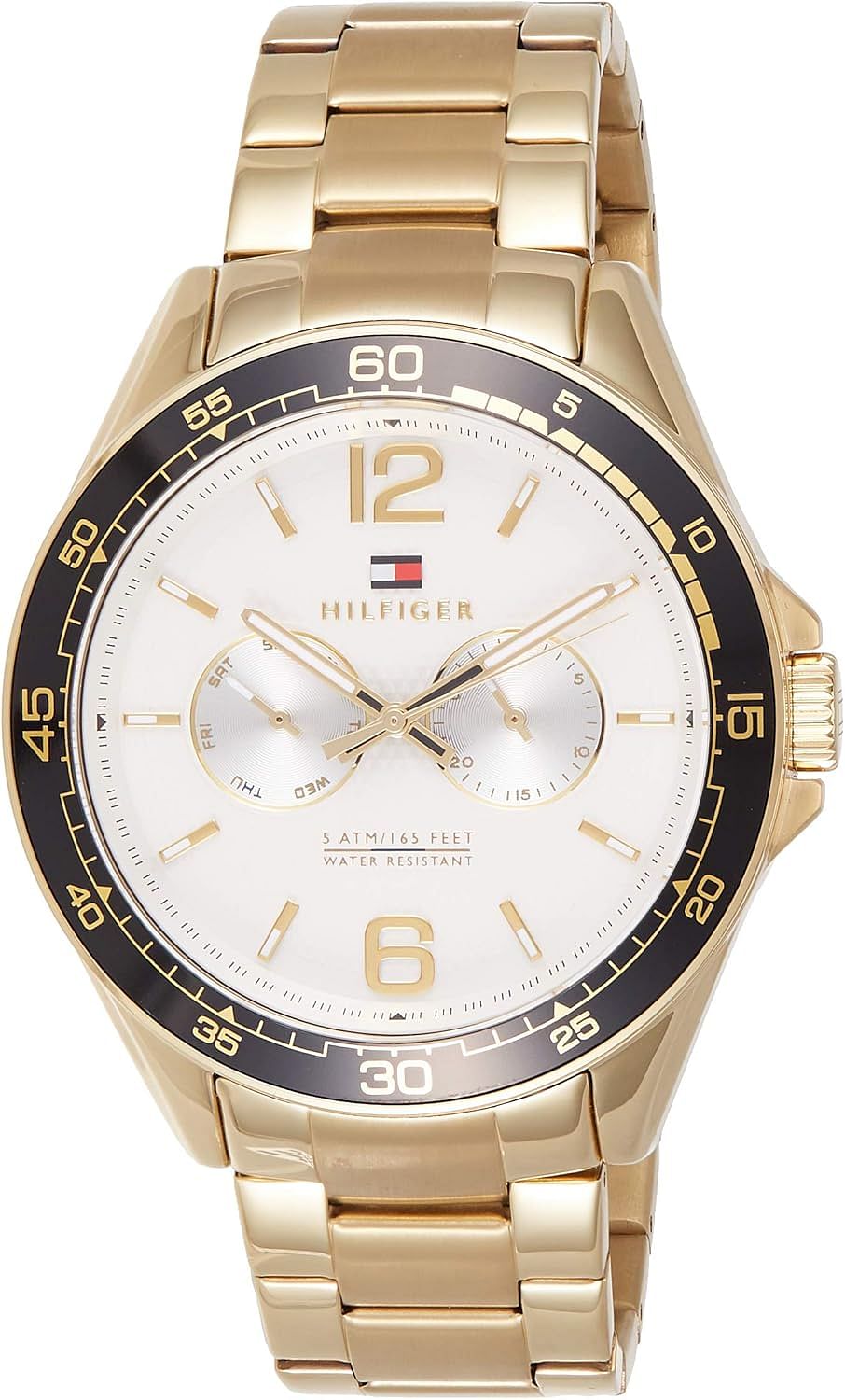 Tommy Hilfiger Men's 'Sophisticated Sport' Quartz Resin and Stainless-Steel Casual Watch 1791365