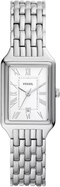 Fossil Raquel Three-Hand Date Stainless Steel Watch - ES5221