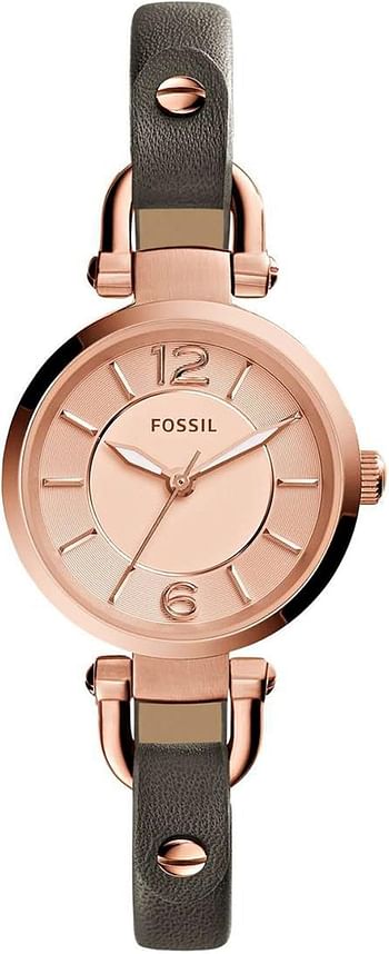 Fossil Casual Watch Analog Display Japanese Quartz For Women Es3862P