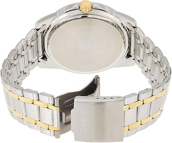 Casio Stainless Steel Watch MTP/LTP-1314SG-1A - Silver Gold