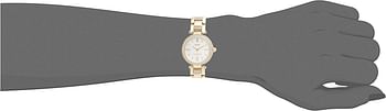 Coach Women's White Dial Ionic Thin Gold Stainless Steel With Crystal Watch - 14503098