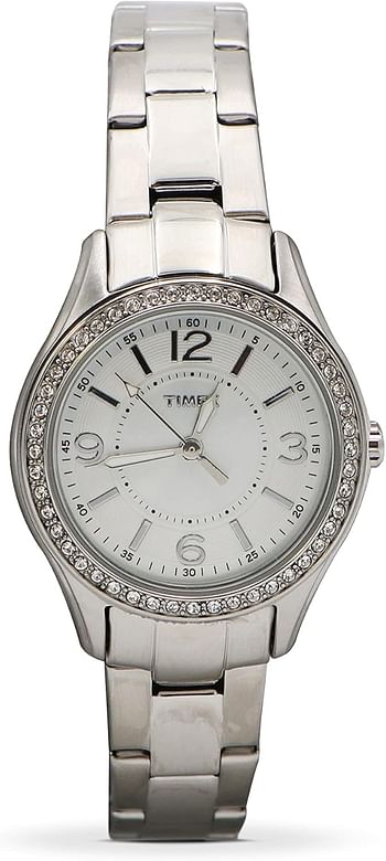 Timex Women's Quartz Watch with Analog Display and Stainless Steel Bracelet TW2P79800UL