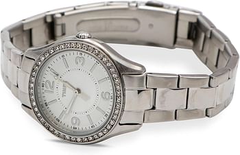 Timex Women's Quartz Watch with Analog Display and Stainless Steel Bracelet TW2P79800UL