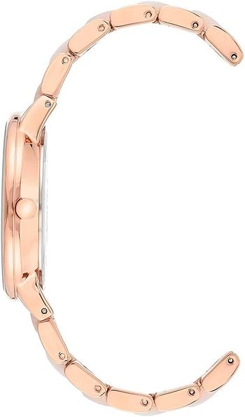 Anne Klein Women's Resin Bracelet Watch AK/1412RGWT - Rose Gold