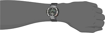 Casio Men's Fishing Gear 10 Year Battery Black Resin Watch WSC-1250H-1AVCF