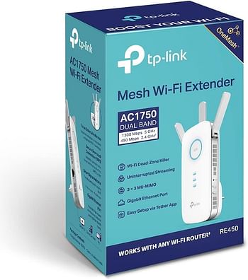 TP-Link TP LINK AC1750 Dual Band Wi-Fi Range Extender