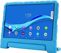 Golden Sheeps Kid Friendly Case Compatible for Lenovo Tab M10 Plus (TB-X606F) 10.3" FHD Android Tablet Shockproof Ultra Light Weight Convertible Handle Stand Cover - Blue