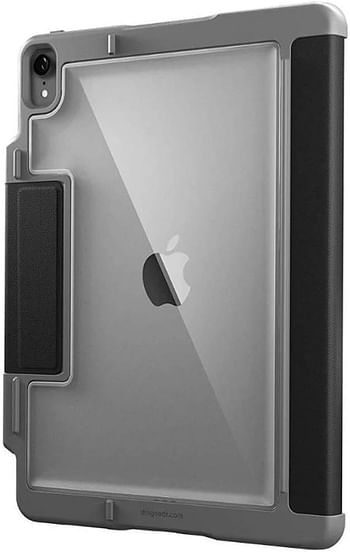 STM Dux Plus 11 Inch Folio Case for Tablet Folio, Apple, iPad Pro 11 Inch, 11 Inch, 570 g - Black