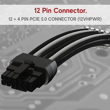 LINKUP - PSU Cable Extension Sleeved Custom Mod GPU PC Power Supply Braided w/Comb Kit | 1x 24 P (20+4) | 2x 8 P (4+4) CPU | 2x 8 P (6+2) GPU set | 30CM 300MM - Green