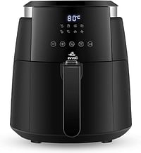 evvoli Digital Air fryer 4 Liters No Pre-Heat Needed, No-Oil Frying, Fast Crispy and healthy Digital Temperature Control, EVKA-AF4008D