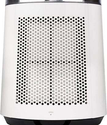 evvoli Bladeless Pure Cool Fan & Air purifier with True HEPA Filter And Remote Controlled, Large Size, 12 Speed, Removes Allergens, Pollutants, Dust, Mold, VOCs, night light, Low Noise, EVPF-50W