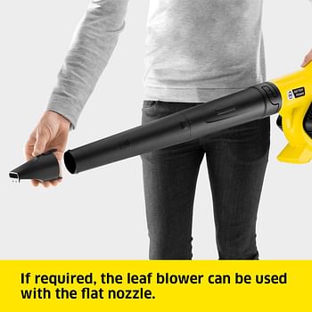 Karcher LBL 2 Cordless Leaf Blower with 18V Lithium-Ion Battery 210km/h Air Speed ​​and Up to 22 Minutes Run Time