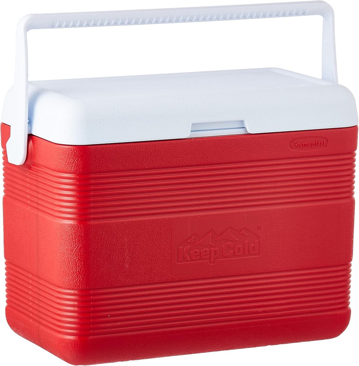 Cosmoplast Keep Cold Plastic Cooler Icebox Deluxe 30 Liters - Red