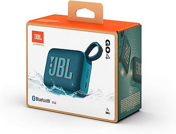 JBL GO 4 Ultra-Portable Bluetooth Speaker with Big JBL Pro Sound and Punchy Bass, PlaytimeBoost, Waterproof Design and 7-Hour Playtime - Beige