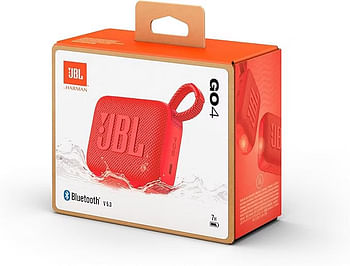 JBL GO 4 Ultra-Portable Bluetooth Speaker with Big JBL Pro Sound and Punchy Bass, PlaytimeBoost, Waterproof Design and 7-Hour Playtime - Beige