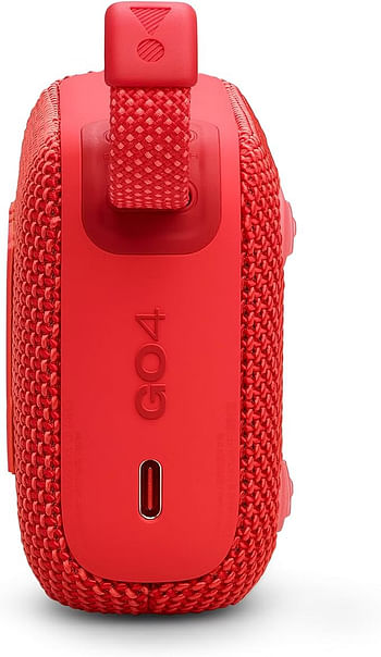 JBL GO 4 Ultra-Portable Bluetooth Speaker with Big JBL Pro Sound and Punchy Bass, PlaytimeBoost, Waterproof Design and 7-Hour Playtime - Beige