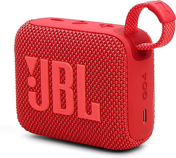 JBL GO 4 Ultra-Portable Bluetooth Speaker with Big JBL Pro Sound and Punchy Bass, PlaytimeBoost, Waterproof Design and 7-Hour Playtime - Beige