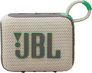 JBL GO 4 Ultra-Portable Bluetooth Speaker with Big JBL Pro Sound and Punchy Bass, PlaytimeBoost, Waterproof Design and 7-Hour Playtime - Beige