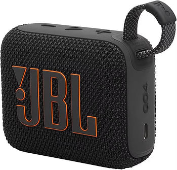 JBL GO 4 Ultra-Portable Bluetooth Speaker with Big JBL Pro Sound and Punchy Bass, PlaytimeBoost, Waterproof Design and 7-Hour Playtime - Beige