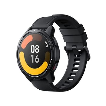 Xiaomi Watch S1 Active 1.43" Touch Screen AMOLED Display 5ATM Water Resistant 12 Days Battery Life GPS 117 Fitness Modes 200+ Faces Bluetooth Phone Call NFC Support - Black