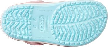 crocs Unisex-Child Crocband Clog 12 UK - Ice Blue, White