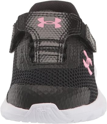 Under Armour Infant Surge 3 Alternate Closure baby-girls Running Shoe 28.5 EU - Black, Flamigo