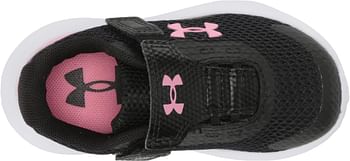 Under Armour Infant Surge 3 Alternate Closure baby-girls Running Shoe 28.5 EU - Black, Flamigo