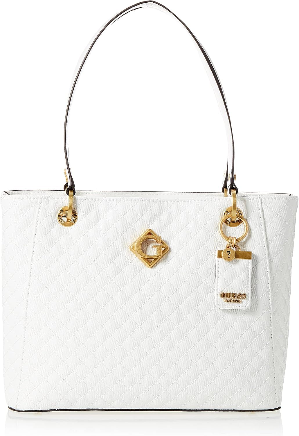 GUESS Womens Nerina Tote Bag pack of 1 - White