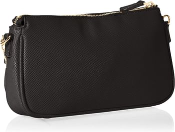 Guess Women's Noelle Double Pouch Crossbody Handbag - Black