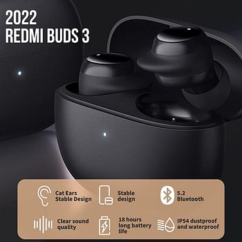 Xiaomi Redmi Buds 3 Lite-Black