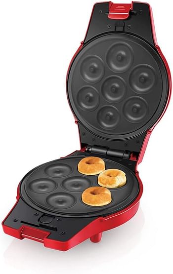 Saachi 3 In 1 Waffle Donut and Cupcake Maker NL-3M-1565-RD