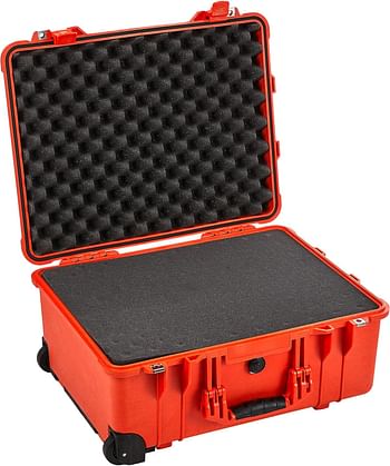 Pelican 1560 Case With Foam (Orange)