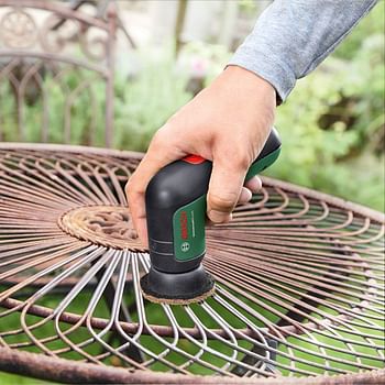 Bosch Home And Garden Electric Cleaning Brush Universalbrush 3.6 V Integrated Battery, 1 Micro Usb Cable And 4 Cleaning Attachments Included, In Carton Packaging 06033E0000 - Green