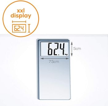 Beurer Weight Scale Glass Electronic 180 Kg Ps160 - White