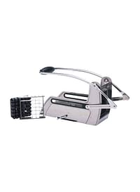 Stainless Steel Potato Cutter Silver/Black 12.5x4.2x6.5inch