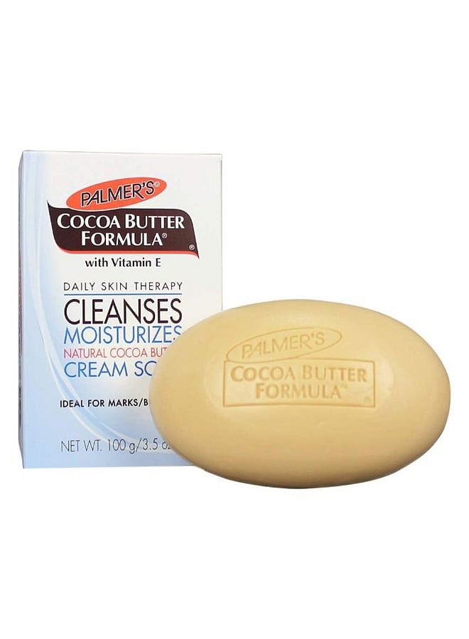 Pack Of 12 Cocoa Butter Cream Soap Beige 100grams