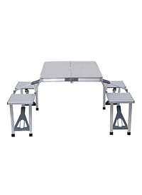 4-Seat Outdoor Portable Picnic Table