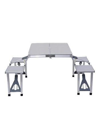 4-Seat Outdoor Portable Picnic Table