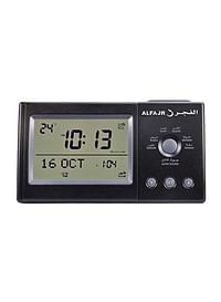 Digital Table Clock Black