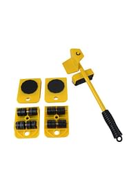 5-Piece Hand Tool Set Yellow 34cm