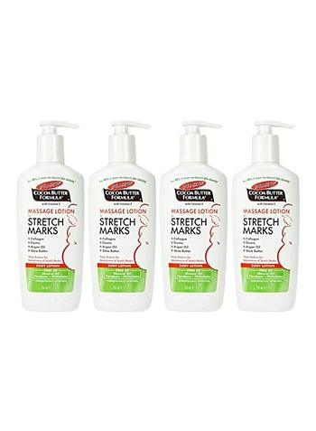 4-Piece Cocoa Butter Formula Massage Lotion