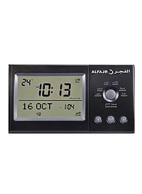 Premium Table Clock Black 5 x 9 x 15centimeter